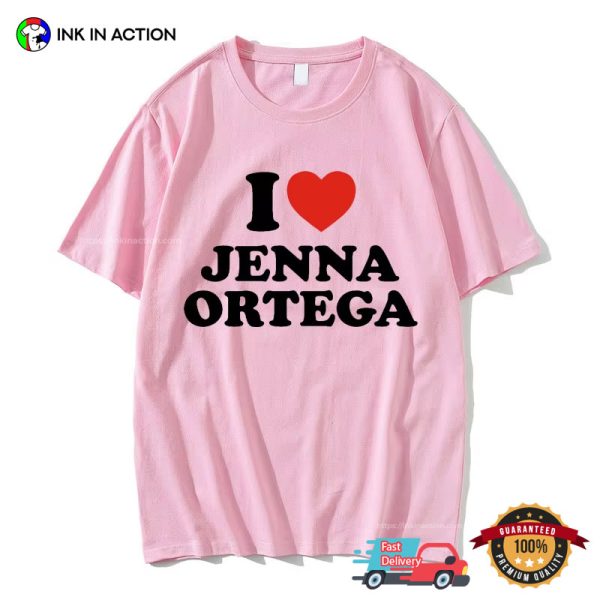 I Love Jenna Ortega Basic T-shirt