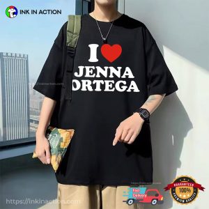 I Love Jenna Ortega Basic T-shirt