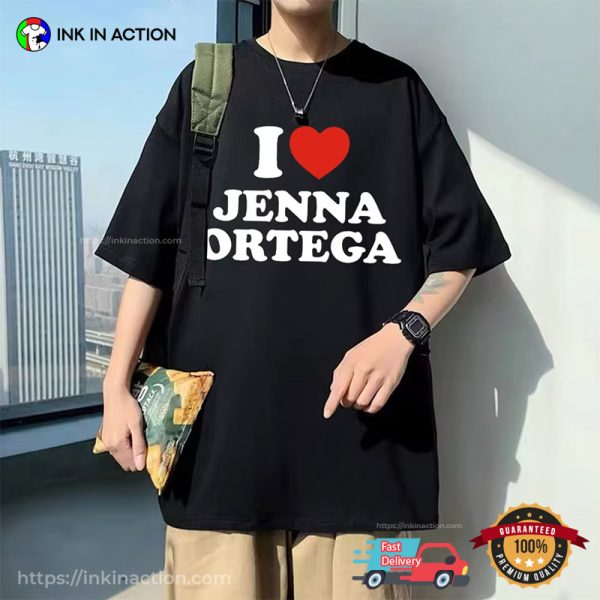 I Love Jenna Ortega Basic T-shirt