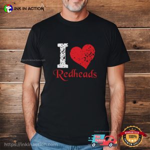 I Love Redheads Classic T-shirt 1