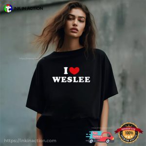 I Love Wes Lee Basic T shirt