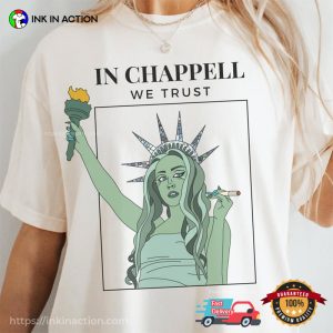 In Chappell We Trust Statue of Liberty Comfort Color Tee 2