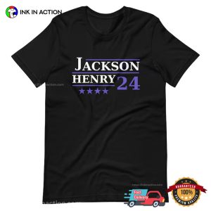 Jackson And Henry 2024 Campaign T shirt, Ravens Merch 3