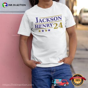 Jackson And Henry 2024 Campaign T shirt, Ravens Merch