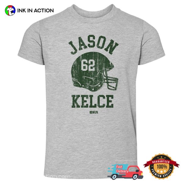 Jason Kelce 62 Philadelphia Football Vintage T-shirt