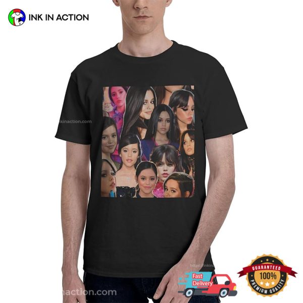 Jenna Ortega Collage Graphic Tee