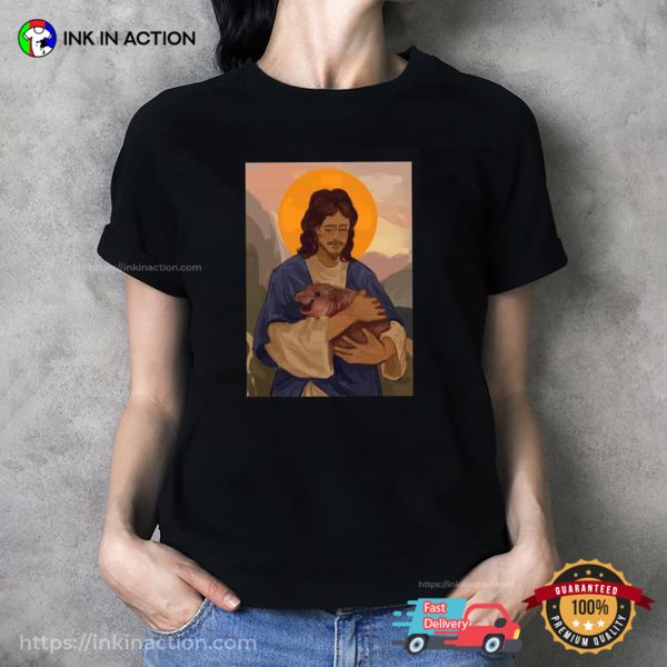 Jesus Loves Moo Deng Shirt