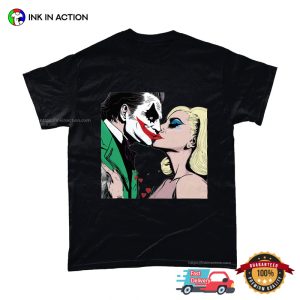 Joker And Harley Quinn Mad Love T shirt 2