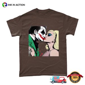 Joker And Harley Quinn Mad Love T shirt 3