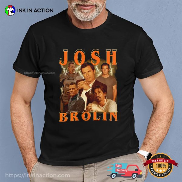 Josh Brolin Vintage Bootleg T-shirt