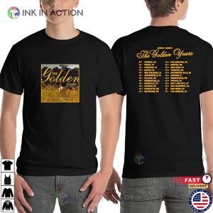 Joshua Bassett The Golden Years Tour T shirt