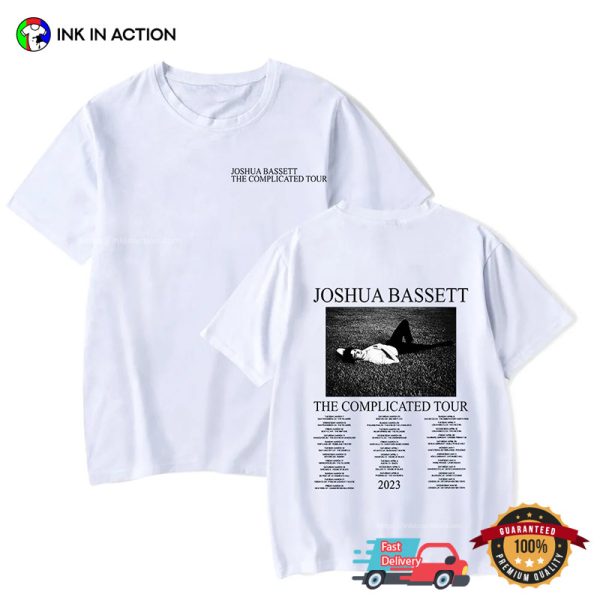 Joshua Bassett The Complicated Tour 2024 T-shirt