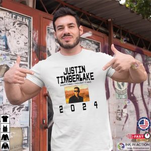 Justin Timberlake Everything I Thought It Was 2024 T shirt 3