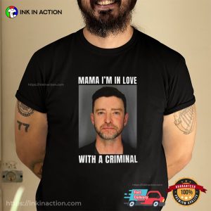 Justin Timberlake Mugshot Funny T shirt 2