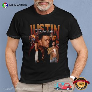 Justin Timberlake Vintage 90s Bootleg Style Shirt 2