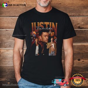 Justin Timberlake Vintage 90s Bootleg Style Shirt 3