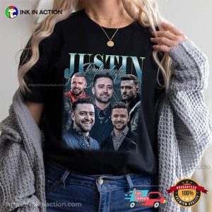 Justin Timberlake Vintage Unisex T Shirt 3