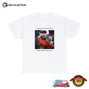 KARMA Taylor Swift X Travis Kelce Couple Tayvis T-shirt