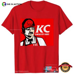 KCC Coach Andy Reid Parody Football T shirt 2