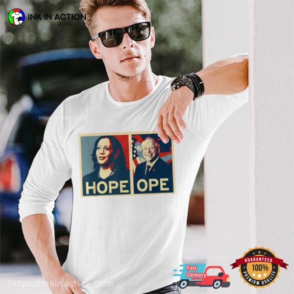 Kamala Hope Walz Ope Harris Walz 2024 Election T-shirt