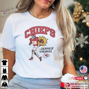 Kansas City Chiefs Derrick Thomas Hit Run Game Day T-shirt