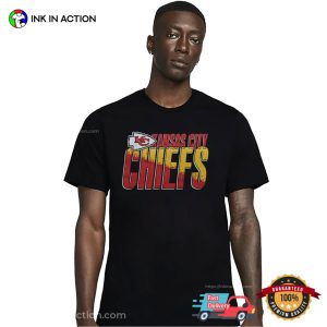 Kansas City Chiefs Splash Bloody Football T shirt 3