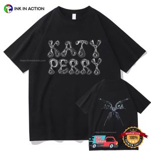 Katy Perry Woman's World Album 2 Sided T shirt 2