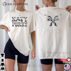 Katy Perry Woman's World Album 2 Sided T shirt