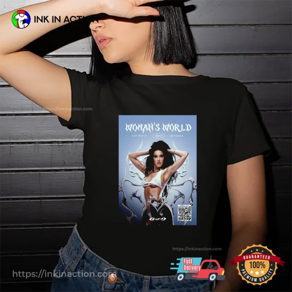 Katy Perry Woman’s World New Single Poster T-shirt