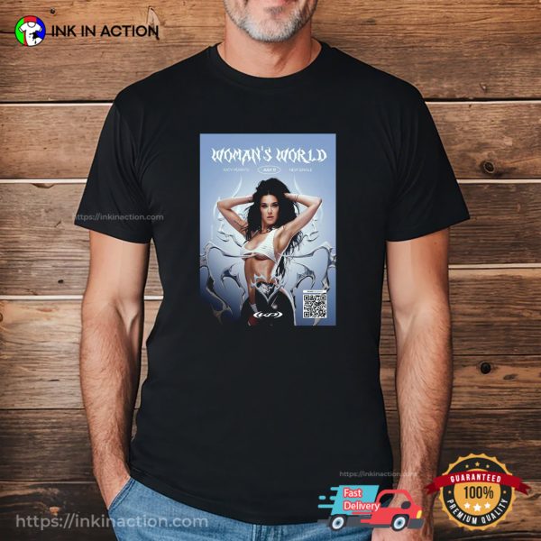 Katy Perry Woman’s World New Single Poster T-shirt