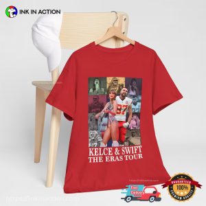 Kelce And Swift The Eras Tour Comfort Colors T shirt 2