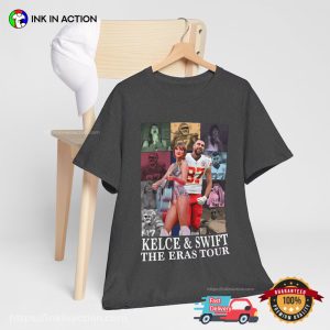 Kelce And Swift The Eras Tour Comfort Colors T shirt 3