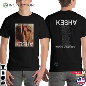 Kesha Gag Shirt Tour 2023 Graphic 2 Sided T-shirt