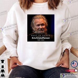 Kris Kristofferson 1936-2024 Rest In Peace Shirt