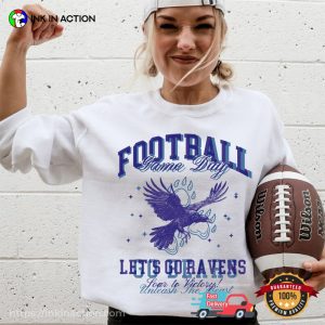 Let's Go Ravens Football Game Day T shirt 2