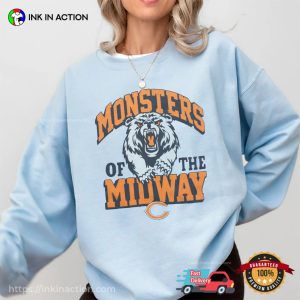 Monsters Of The Midway Chicago Bears NFL T shirt 3