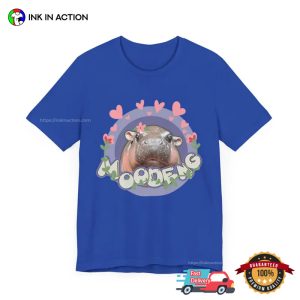 Moo Deng Bouncy Pig Lovely T shirt 2