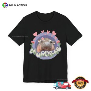 Moo Deng Bouncy Pig Lovely T shirt 3