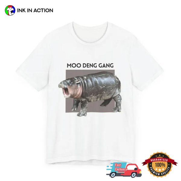 Moo Deng Gang Baby Hippo Tee