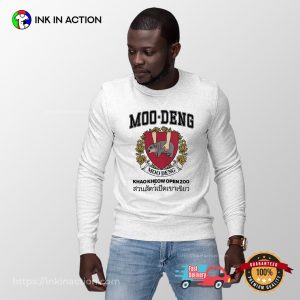 Moo Deng University Logo T-shirt