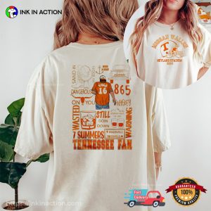 Morgan Wallen Neyland Stadium 2024 Tennessee Fan 2 Sided T-shirt