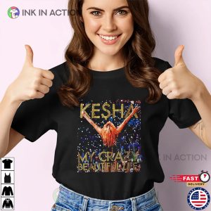 My Crazy Beautiful Life KeSha Concert T-shirt