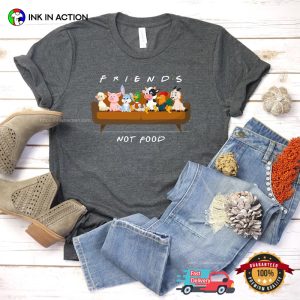 National Vegan Day Friends Not Food Shirt