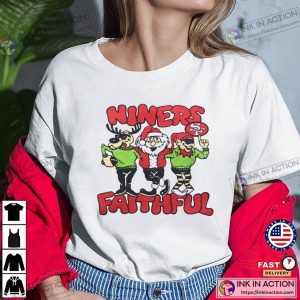 Niners Faithful Xmas San Francisco 49ers T-shirt