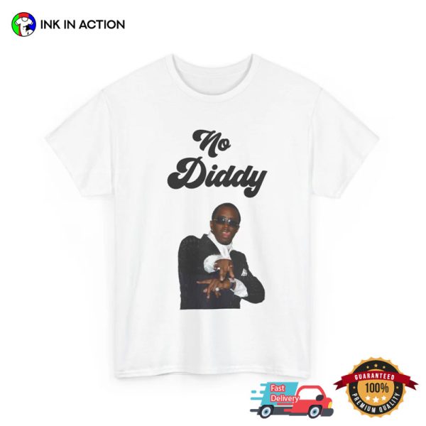 No Diddy Parody Bachelor Party T-Shirt