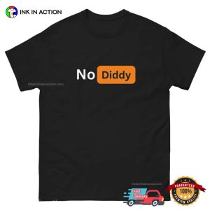 No Diddy Pornhub Style T shirt 2