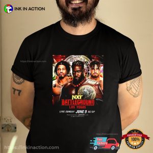 Oba Femi Vs Wes Lee Vs Joe Coffey WWE NXT Battleground Las Vegas T-shirt