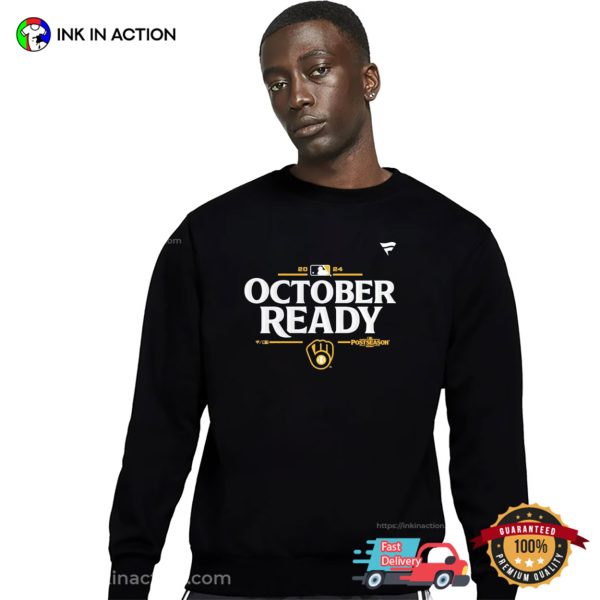 October Ready 2024 MLB Postseason Locker Room T-Shirt