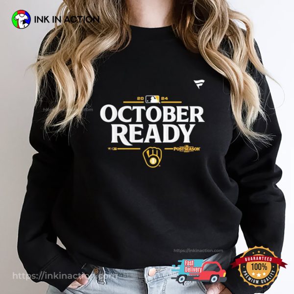 October Ready 2024 MLB Postseason Locker Room T-Shirt