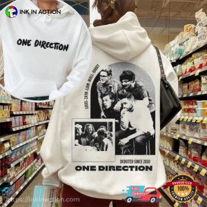 One Direction Debuted 2010 Vintage 2 Sided T shirt 2